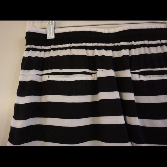 FCUK | Striped Silk-ish Shorts - Picture 3 of 5